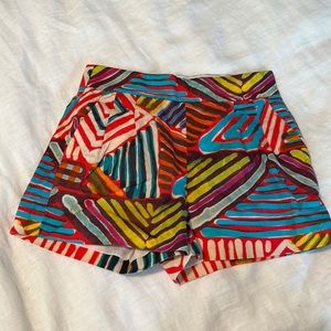 Jcrew multi color shorts